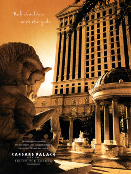 caesars palace campaign (series of eight)